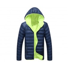 COTTON-PADDED COAT NAVY